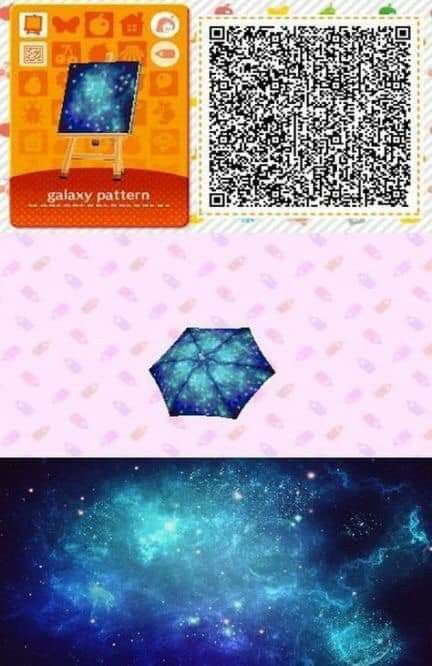 Galaxy Pattern qr code for Animal Crossing New Horizons Acnl Paths, Acnl Qr Codes, Beautiful Galaxy, Motif Acnl, Animal Crossing 3ds, Animals Crossing, Ac New Leaf, Leaf Animals, Happy Home Designer