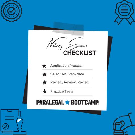 Paralegal Career, Become A Notary, Pass The Exam, Instagram Poster, Notary Public, Test Questions, Common Law, Business Law, But First