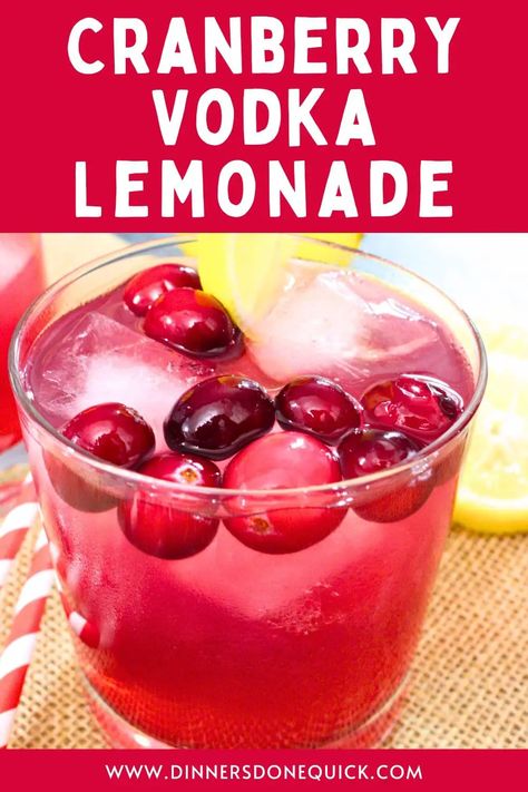 🔥 Beat the heat and sip in style with my Quick & Easy Vodka Cranberry Lemonade! Discover the ultimate summer-to-fall cocktail that takes just minutes to make. Say goodbye to complex mixology and hello to refreshment, whether you're a novice or a pro. Elevate your hosting game and delight your guests at your next gathering. 🎉🍸 Vodka Cranberry Lemonade, Vodka Cranberry Lemonade Cocktail, Vodka Lemonade, Vodka Lemonade Cocktail, Vodka Cocktail Recipes, Cocktail Recipes, Fall Drinks Call Me A Cab Vodka Lemonade, Cranberry Lemonade Cocktail, Drinks With Lemon Vodka, Vodka Big Batch Cocktails, 1 Gallon Alcoholic Drink Recipes, Cranberry Lemonade Punch, Drinks With Cherry Vodka, Kettle One Vodka Drinks Recipes, Drinks With Vodka Easy