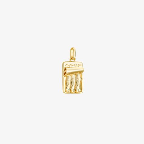 Merch Ideas Products, Nick Nacks, Lucky Charm Necklace, The Bling Ring, Food Charms, Gold Charms, Dope Jewelry, Gold Charm Necklace, Lucky Charms