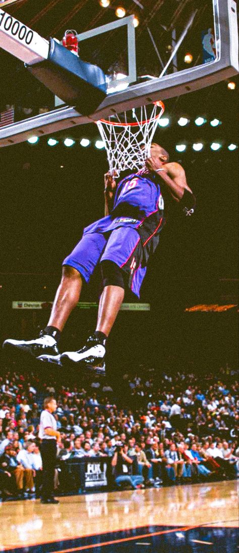 Vince Carter Aesthetic, Nba Astetic, Toronto Raptors Aesthetic, Nba Vintage Wallpaper, Nba Wallpaper Aesthetic, Vince Carter Wallpaper, Basketball Images, Nba Aesthetic, Sports Aesthetics