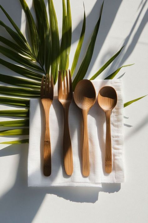 Enhance your dining experience with reusable tableware and cutlery! 🍽️♻️ From bamboo utensils to glass plates, choosing reusable options helps reduce single-use plastics and adds elegance to every meal. Embrace sustainability at your table today! #ReusableTableware #EcoFriendlyDining #SustainableLiving Bamboo Cutlery, Bamboo Utensils, Glass Plates, Dining Experience, Sustainable Living, Dining Experiences, Spoons, Sustainability, Bamboo