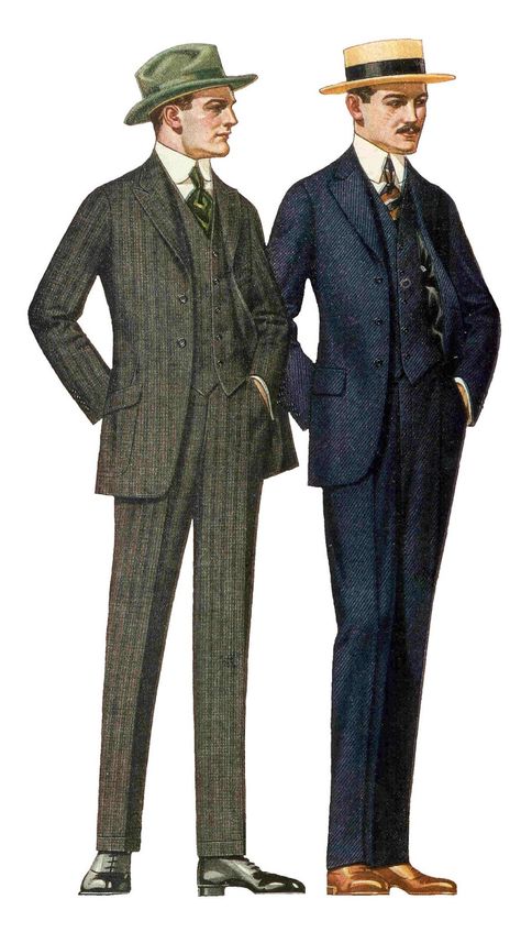 Antique Images: Free Fashion Stock Image: Vintage Father's Day Clip Art 1915 Fashion 1915 Fashion, 1900s Fashion, Fashion Stock Images, 1910s Fashion, 1920s Mens Fashion, Fashion Illustration Vintage, Fashion 1910, 20th Century Fashion, Image Vintage