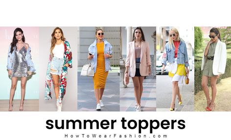 Here are the best summer toppers for your wardrobe! Summer Topper, Ultra Casual, Tiny Clothes, Denim Jacket Fashion, Warm Weather Outfits, The Best Summer, Clothes Summer, Outfit Maker, Black Blazers