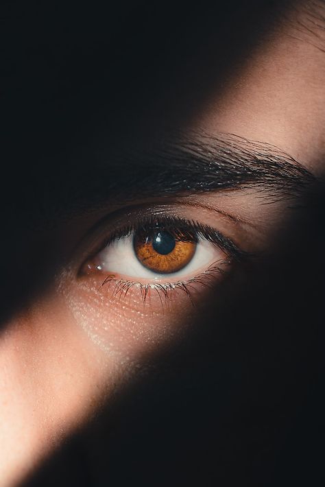 A close up of a person's brown eye photo – Free Dettagli Image on Unsplash Brown Eyes Close Up, Close Up Photography Face Aesthetic, Gospel Artwork, Macro Fotografia, Focus Pictures, Eye Photo, Happy Eyes, Close Up Faces, Eye Close Up