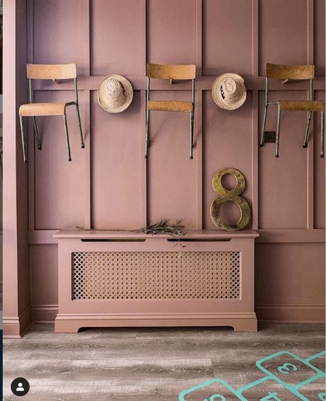 Hyggerly Delicious Modern Paint Colors Inspired by the Nordics - My Decorating Tips Rose Paint Color, Sulking Room Pink, Dusty Pink Bedroom, Pink Bedroom Walls, Modern Paint Colors, Pink Paint Colors, Trending Paint Colors, Dining Room Style, Farrow And Ball Paint