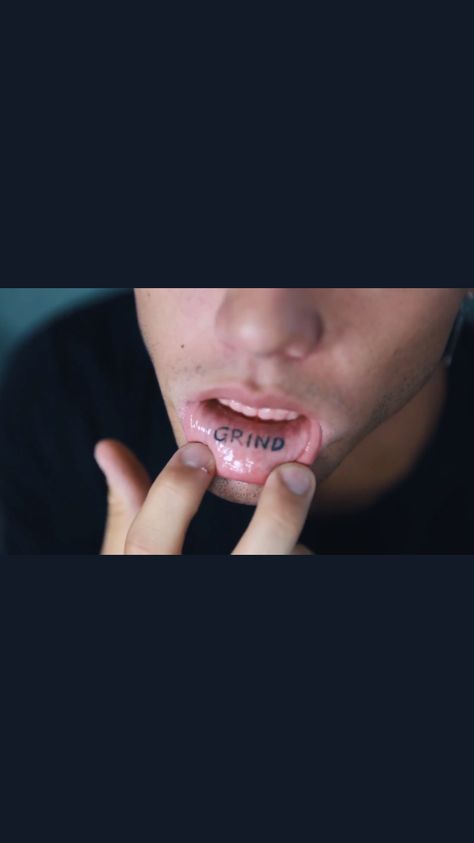 Grayson Dolan, Lip Tat Grayson Dolan, Lip Tattoos, Dolan Twins, Cute Tattoos, Tatting, Tattoo Ideas, Twins, Lips, Tattoos