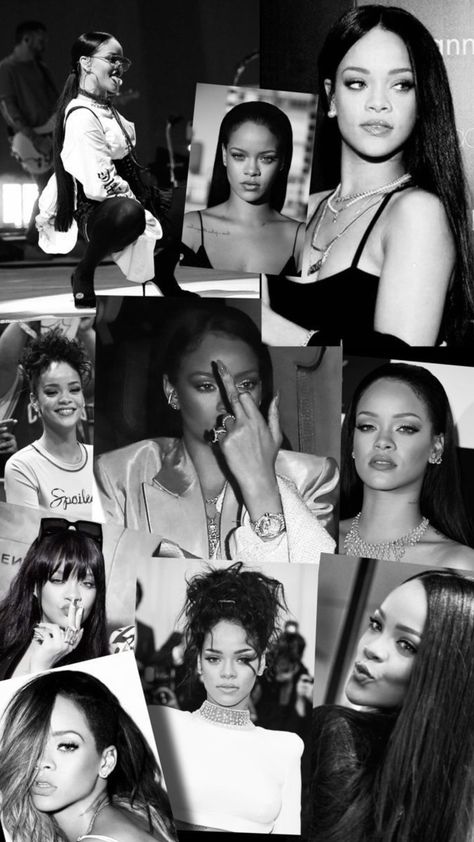 Rihanna Collage Wallpaper, Rihanna Wallpaper Lockscreen, Rihanna Lockscreen, Rihanna Wallpaper Aesthetic, Rihanna Wallpaper Iphone, Rihanna Aesthetic Wallpaper, Rihanna Collage, Rihanna Aesthetic, Nicki Minaj Tour