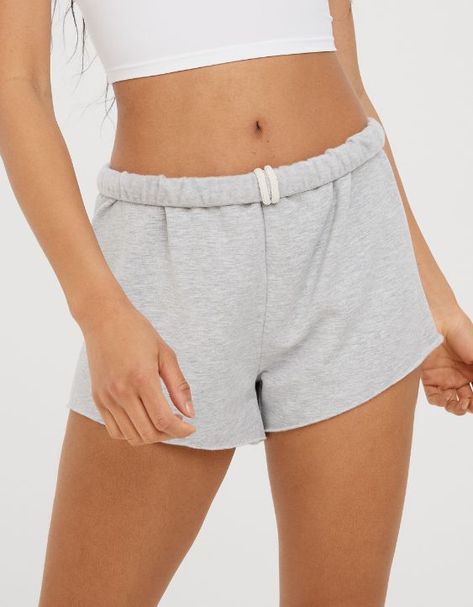 Sweatpant Shorts, Grey Sweat Shorts, Short Men, Offline By Aerie, Woven Shorts, Outfit Inspo Summer, Cute Preppy Outfits, Fleece Shorts, Shorts For Women