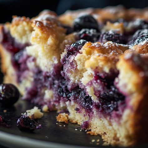 Never heard of this combo before, but tried a bite and I knew I couldn't have it any other way! Shortcake Crumble, Blueberry Shortcake, Cheese Coffee Cake, Classic Coffee Cake, Cream Cheese Coffee Cake, Cheese Alternatives, Blueberry Coffee Cake, Blueberry Desserts, Coffee Cake Recipes