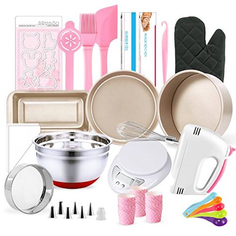 Complete Baking Set | Gifts for 11 Year Old Girls Baking Essentials Tools, Bakery Tools, Baking Appliances, Kids Baking Kit, Cake Baking Supplies, Baking Gift Set, Kids Baking Set, Cake Baking Pans, Baking Equipment