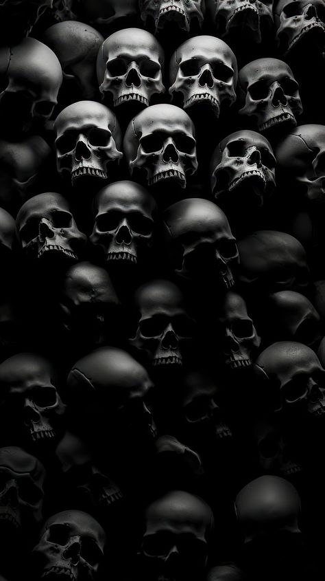 Skull art black monochrome darkness. | Premium Photo Illustration - rawpixel Iphone Wallpaper Skull, Iphone Wallpaper Dark, Sugar Skull Wallpaper, Skull Human, Black Skulls Wallpaper, Black Hd Wallpaper, Black Monochrome, Dark Black Wallpaper, Amoled Wallpapers