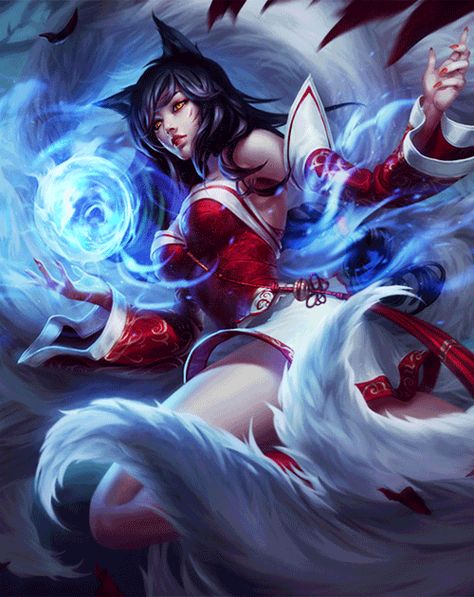 ahri gif | Tumblr League Of Legends Ahri, Ahri Wallpaper, Zed League Of Legends, Ahri Lol, League Legends, Champions League Of Legends, Lol Champions, Ahri League, Tokyo Ghoul Cosplay