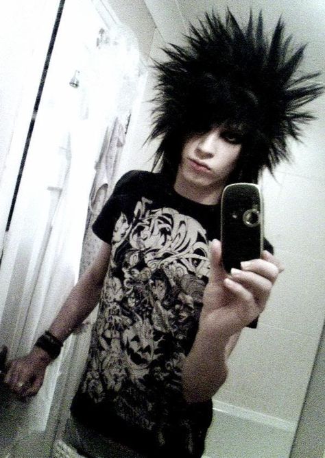 Scene boy hair Emo Scene, Hair, Black