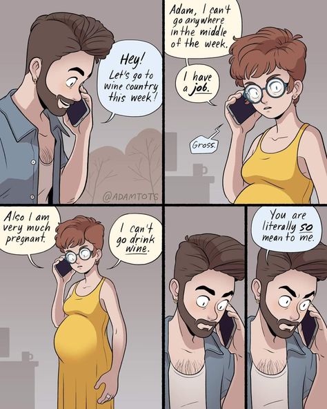 Bored Panda Comics, Adam Ellis, Creepy Comics, Wow Video, Memes Humor, Cute Cats And Dogs, Funny Pins, Inspirational Story, Bored Panda