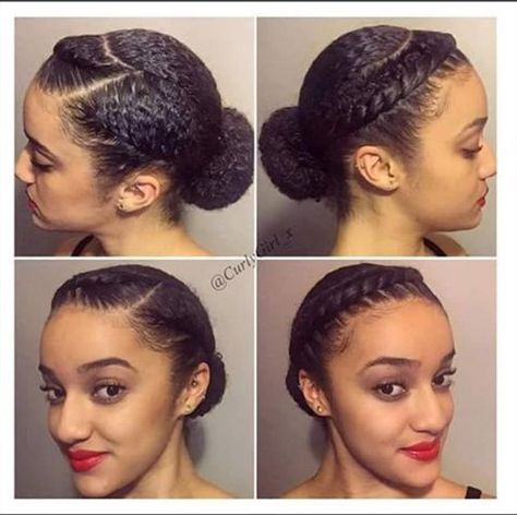 30+ Quick & Easy Natural Hairstyles - Curly Girl Swag Hairstyles Afro, Natural Braided Hairstyles, Twisted Hair, Protective Hairstyles For Natural Hair, Transitioning Hairstyles, Pelo Afro, Afro Puff, Flat Twist, Natural Hair Styles Easy