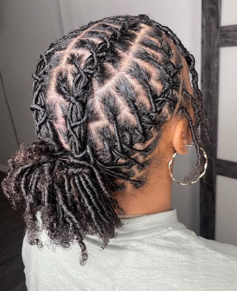 50 Creative Dreadlock Hairstyles for Women to Wear in 2023 - Hair Adviser Braided Loc Updo, Pony Updo, Dreadlock Hairstyles For Women, Short Dread Styles, Small Dreads, Short Dreadlocks Styles, Natural Dreadlocks, Short Locs, Loc Hairstyles