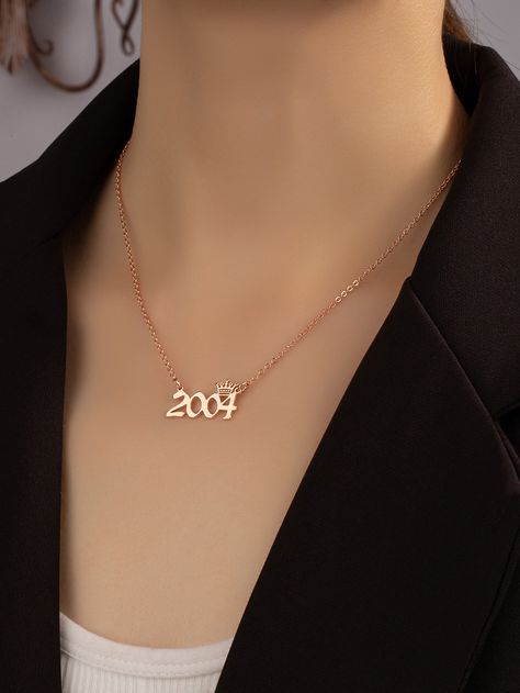 Rose Gold Fashionable   Alloy  Pendant Necklaces Embellished   Jewelry Sarees For Girls, 21st Birthday Photoshoot, Cute Couple Gifts, Snap Jewelry, Rose Necklace, Girly Pictures, Hand Jewelry, Fancy Jewelry, Cute Couple Videos