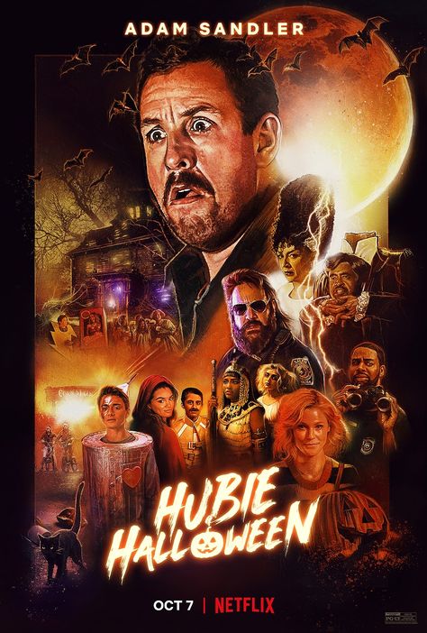 Hubie Halloween, Halloween Movie Poster, Halloween Films, Rob Schneider, Halloween Watch, Kevin James, Ray Liotta, Halloween Movie Night, Halloween Film