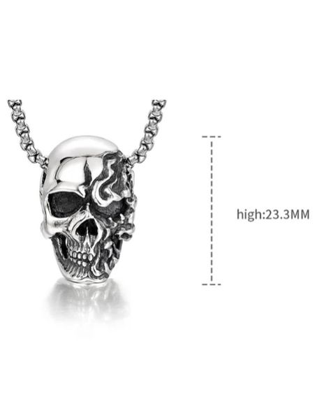 IDEAGEMER Sterling Silver Vintage Skull Necklace Pendants 🔗Material: Sterling Silver(No colour fades, no allergenic) ⛓Chain Length: 55 60 65(CM) 💰Payment Methods: Cash on Delivery Bank Transfer 🌐Delivery Worldwide 💌+86 15322062214 (WhatsApp) 📩Click the link for more details and place your order now!!! https://ideagemer.com/collections/pendents/products/ideagemer-sterling-silver-vintage-skull-necklace-pendants or DM-us!!!📬 #necklace #men #menstyle #mensfashion #mennecklac #style Necklace Men, Vintage Skull, Necklace Pendants, Skull Necklace, Bank Transfer, Accessories Rings, Cash On Delivery, Chain Lengths, Earring Necklace