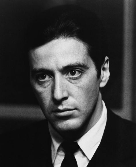 Michael Corleone, Al Pacino, A Man, Black And White, White, Black