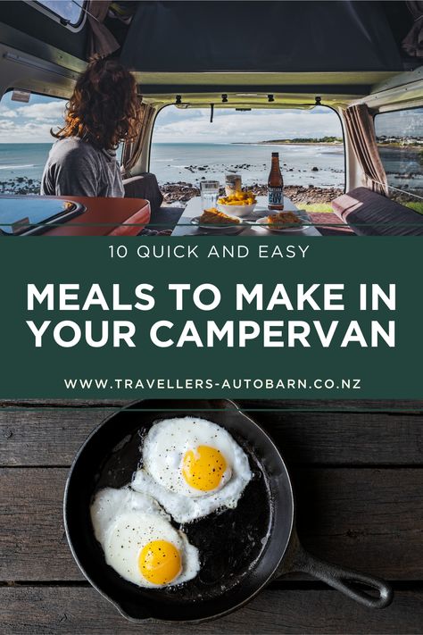 Camper Cooking Ideas, Camper Van Food Ideas, Campervan Meal Ideas, Campervan Cooking Recipes, Easy Campervan Meals, Van Life Cooking Recipes, Easy Van Life Meals, Campervan Food Ideas, Van Life Food Ideas