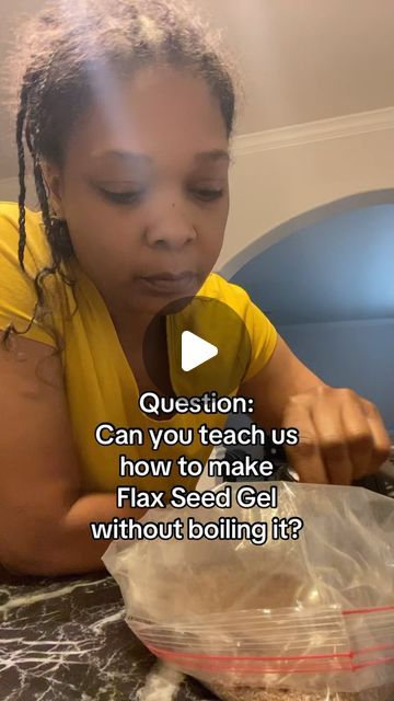 Keiara Da Hair Surgeon on Instagram: "Let me learn y’all The No Boil Flax Gel Method🫙
The only items you need are a glass canning jar, flax seeds and hot distilled water. Recipe Below ⬇️ ⬇️⬇️⬇️⬇️
🍃
🍃
🍃

3 Tablespoons Flax Seeds
7-8 ounces Hot Water 

Add ingredients to glass canning jar, seal with lid as shake to evenly immerse seeds in water. Allow to cool to room temperature while shaking vigorously in between. Strain and gel is ready for use. Enjoy Hair Cousins! 🤸🏽🍃💜

Follow @keiara_da_hairsurgeon #explorepage✨ #explore #explorepage #diy #haircare #herbal #flaxseed #gel #natural #organic #blackhair" Flax Seed Oil Benefits How To Use, Diy Flaxseed Gel Natural Hair, Diy Flax Seed Hair Gel, Flax Seed Recipes For Hair, Flax Seed Oil Benefits, Flax Seed For Hair, Flax Seed Face Mask, Flax Seed Gel For Hair, Flax Seeds For Hair Growth