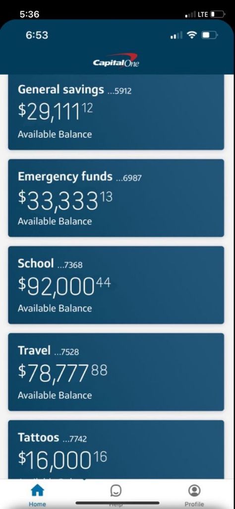 Bank Account Balance Goals Capital One, 100000 Bank Account, Bank Money Aesthetic, Big Savings Account, 100k In Bank Account, Money In Savings Account Aesthetic, Spending Aesthetic, Investing Aesthetic Vision Board, 100k A Month