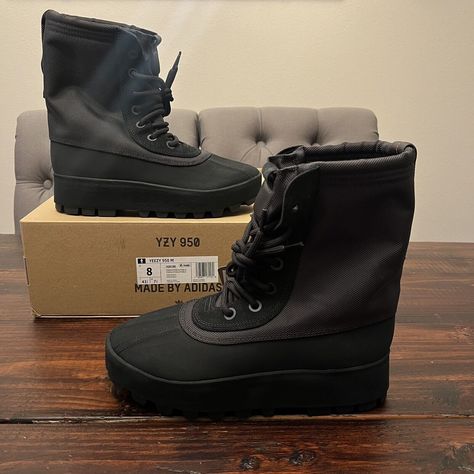 Adidas Yeezy 950 Pirate Black (2023) Boots Unreleased! 100% Guaranteed Authentic New With Box Size: 8 Retail Price $600 Style Code: Ig8188 Src-275eby363 Yeezy Fits, Yeezy 950, 2023 Boots, Kanye Yeezy, Adidas Shoes Yeezy, Yeezy Boots, Techwear Fashion, Mens Yeezy, Black Theme