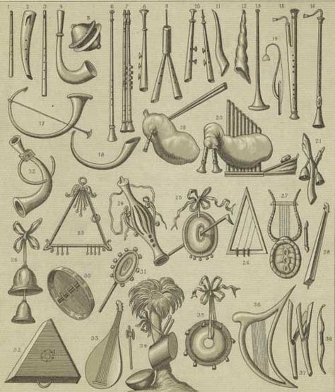 Music in Ancient Rome - Crystalinks Greek Instruments, Ancient Instruments, Graphic Score, Ancient Music, Music Notes Art, Medieval Music, Writing Fantasy, Diy Musical Instruments, Music Symbols