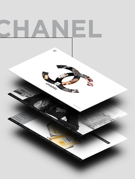 Website - Chanel on Behance Ui Ux Designer, Ux Designer, Project Proposal, Student Project, Design App, Design Visual, Web Designer, Brand Identity Design, Ui Ux Design