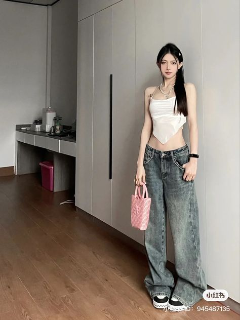 Abuci Fashion, Cute Outfits Korean, Cute Modest Outfits, Style Korea, Baggy Clothes, Tomboy Style Outfits, Fashion Hacks Clothes, Tomboy Fashion, Fashion Killa