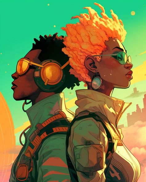 uploaded by @nonolithic on tumblr / cyberpunk afro futurism street wear fashion character art Afro Futurism, Fashion Character, Street Wear Fashion, Futurism, Cyberpunk, On Tumblr, Streetwear Fashion, Character Art, Street Wear