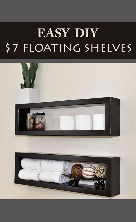 Shelf Cheap, Diy Shelves Design, Diy Shelves Ideas, Diy Shelving, Diy Floating Shelves, Cheap Diy Home Decor, Diy Tumblr, Shelf Floating, Hexagon Shelves