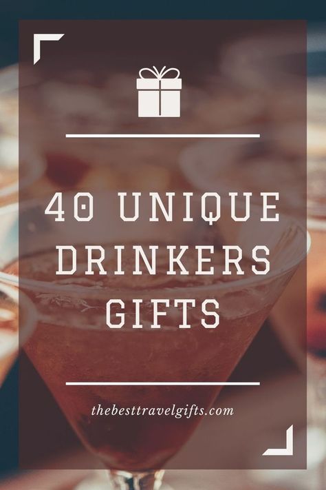 40 unique drinkers gifts with a photo of martini glasses Alcohol Housewarming Gift, Gift Ideas With Alcohol, Gifts For Alcohol Lovers, Alcohol Gifts Christmas, Alcohol Present Ideas, Unique Alcohol Gifts, Bar Gifts For Men, Christmas Alcohol Gifts, Mini Alcohol Gifts