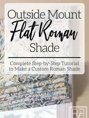 Outside Mount Roman Shades, Window Coverings Diy, Roman Blinds Diy, Diy Window Shades, Shade Tutorial, Roman Shade Tutorial, Faux Roman Shade Valance, Diy Roman Shades, Faux Roman Shades