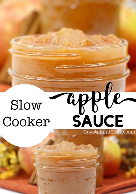 Slow Cooker Applesauce Recipe for a Large Family | CrystalandComp.com Best Apples For Applesauce, Apples For Applesauce, Recipe Using Applesauce, Make Applesauce, Homemade Applesauce Recipes, Recipe Using Apples, Crockpot Applesauce, Slow Cooker Applesauce, Leftover Apples