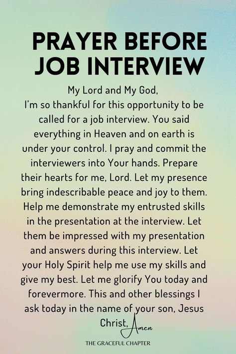 Prayer before job interview - prayers for job interview Prayers For An Interview, Question To Ask At A Job Interview, Questions And Answers For Job Interviews, Pray For New Job, Praying For Job Interview, Job Interview Strength Examples, Tips For A Job Interview, Quotes For Job Interview Inspiration, Prayers Before Job Interview