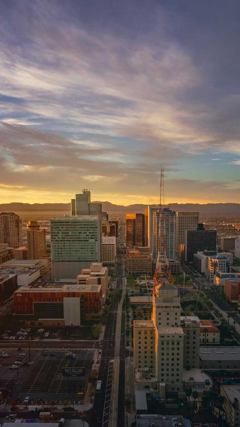 Phoenix City Aesthetic, Downtown Phoenix Arizona Aesthetic, Phoenix Az Aesthetic, Phoenix Arizona Aesthetic, Phoenix Downtown, Phoenix Aesthetic, March Moodboard, Downtown Phoenix Arizona, Phoenix Skyline