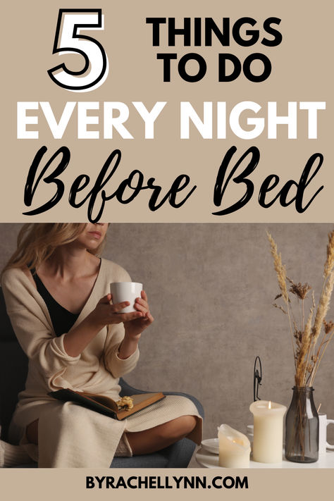 5 Steps to a simple night routine that will set you up for success the following morning. A little bit of preparation, a little bit of planning, a clean space, and a rejuvenating & relaxing self-care routine. Fall night time routine. Night aesthetic. Ideal Night Routine, Nighttime Routine Aesthetic, Night Time Routine Aesthetic, Simple Night Routine, Morning To Night Routine, Evening Routine Aesthetic, Perfect Night Routine, Night Routine Aesthetic, Self Care Night Routine