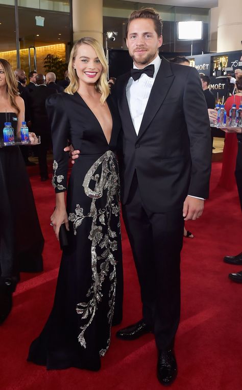 Margot Robbie and her husband Tom Ackerely are notoriously private about their relationship. Here's what to know about the couple. Margot Robbie Husband, Tom Ackerley, Tonya Harding, Portia De Rossi, Leo Dicaprio, Film Producer, Golden Globe Award, Pedro Pascal, Margot Robbie