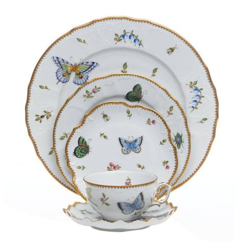 Anna Weatherley ‘Spring in Budapest’ | Hippity, hoppity holiday. We just can’t get enough china. We love fitting our china to every holiday by serving up classic, colorful, or mixed-and-matched china patterns that put our personality right onto the table. When Easter is around the corner, we especially love brainstorming a perfect new tablescape that’s fresh, light, and fitting for the festive occasion. Blooming floral patterns exude springtime, pretty pastel patterns fit the holiday, and Herend China, Anna Weatherley, Blue Willow China, Easter Egg Designs, China Dishes, Luxury Dinnerware, China Painting, Crystals In The Home, Dinner Set