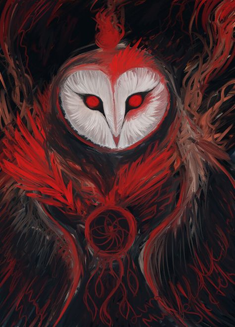 Creepy Owl Art, Owl Demon Art, Owl People Character Design, Dnd Owlin Character Art, Owlin Character Art, Owlin Wizard, Owling Dnd, Night Owl Aesthetic, Fantasy Owl Art