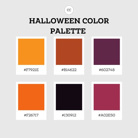 #halloween #aesthetic #color #pinterest #1 #creative #monday #october Samhain Color Palette, October Colors Palette, Halloween Color Combos, Halloween Color Pallet, Color Palette Halloween, Halloween Colors Palette, Halloween Wedding Colors, Halloween Colour Palette, Spooky Color Palette