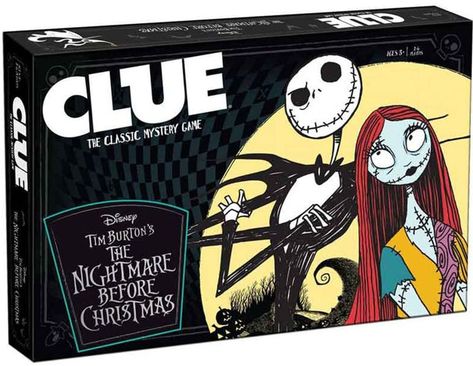 Christmas Clue Game, Dr Finklestein, Nightmare Before Christmas Games, Duck Bathtub, Dr Finkelstein, Christmas Towns, Clue Board Game, Sandy Claws, Jack Nightmare Before Christmas