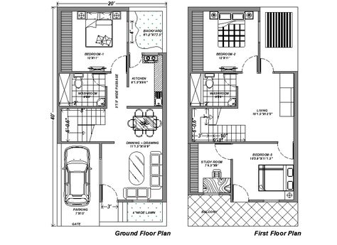 20x40 East Facing House Plan, 20 40 House Plans East Facing, 20x40 House Plans East Facing, East Facing House Plan Vastu, Rental House Plans, East Facing House Plan, 2d Autocad Drawing, 20x30 House Plans, West Facing House