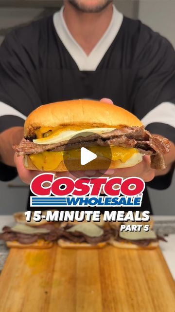 Salaar Pourkhalili | Online Trainer on Instagram: "15-Minute Meals from Costco pt. 5👇🏼

This Philly Cheesesteak Sub is the fastest meal in the series so far! 

So instead of complaining about not having enough time to cook healthy food, save this recipe and follow me instead!

All you have to do is buy the thinly sliced NY strip steak from Costco 

1. Preheat the oven on the broil setting 
2. Place 4oz of your pre-sliced per sandwich flat on a baking sheet and broil for 2-4 minutes depending on your oven (make sure to place on the highest rack setting) 
3. Take out, add Worcestershire sauce, seasoning of choice, and minced garlic. Then mix to fully combine 
4. Add 4 ounces of your steak onto a hoagie or bun of choice (mine was 170 cal each), with some spicy mustard or any low-calorie sau Thin Steak Recipes, Sliced Beef Recipes, Low Calorie Sauces, Sirloin Recipes, Nice To Meat You, Ny Strip Steak, Spicy Mustard, Cook Healthy, Ny Strip