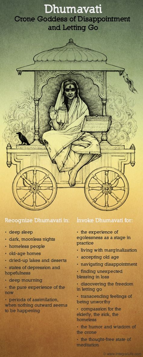 Dhumavati, Crone Goddess of Disappointment and Letting Go Arte Yoga, Oh My Goddess, Power Of Meditation, Shiva Shakti, Hindu Mythology, Sacred Feminine, Hindu Deities, Indian Gods, The Goddess