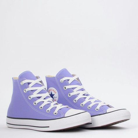 Converse Shoes Aesthetic, Aesthetic Converse, Cute Jordans, Purple Converse, Cute Converse, Goth Shoes, Josh Beauchamp, All Star Shoes, All Stars Converse