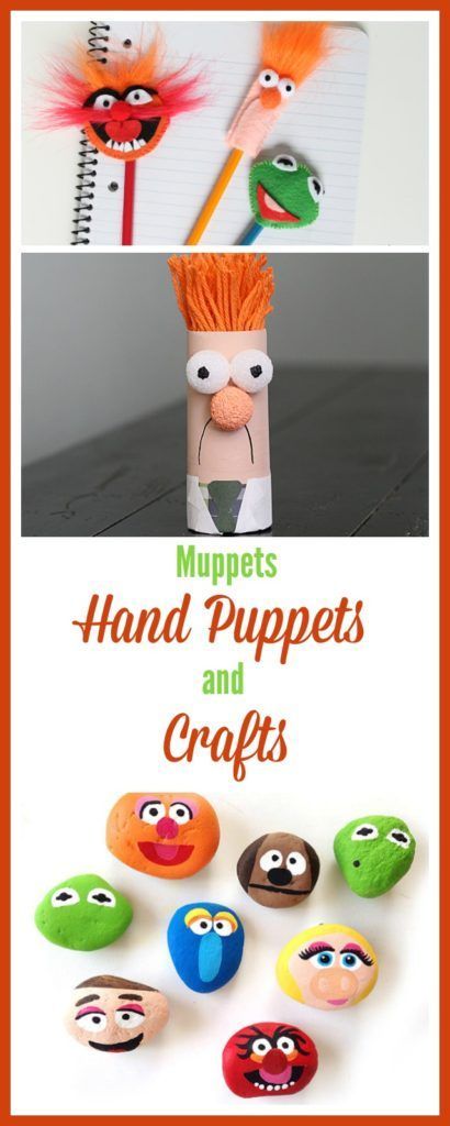 Muppets Crafts, Beaker Muppets, Muppets Characters, Muppets Party, Muppets Christmas, Lab Week, Puppets For Kids, Puppets Diy, Unicorn Crafts